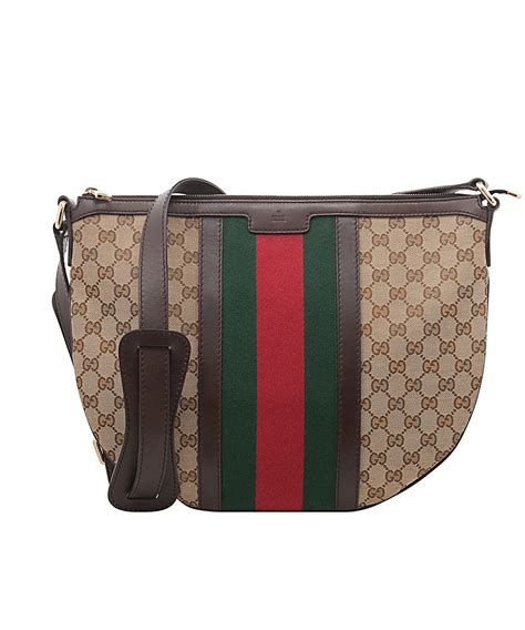 gucci crossbody with canvas strap|authentic gucci crossbody bag unisex.